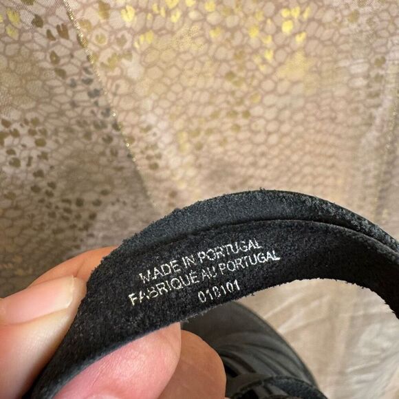 Free People Boho Hybrid Strappy Leather Women’s Ankle Bootie in Black EU37/6.5-7 - Picture 7 of 10